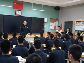 海军招飞办领导考察